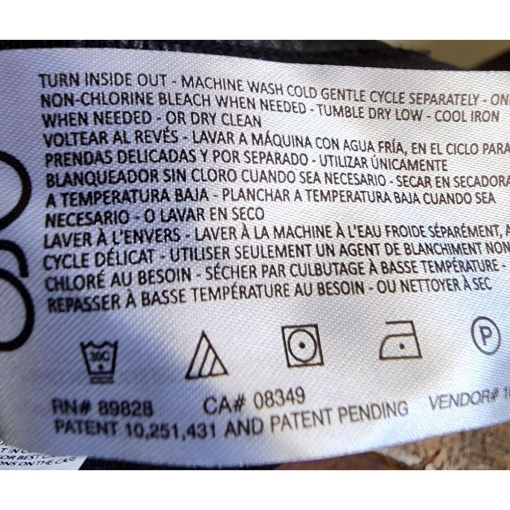 Sam Edelman Faux Leather Black Pants Size 28 High Rise Skinny Ankle - Picture 12 of 12